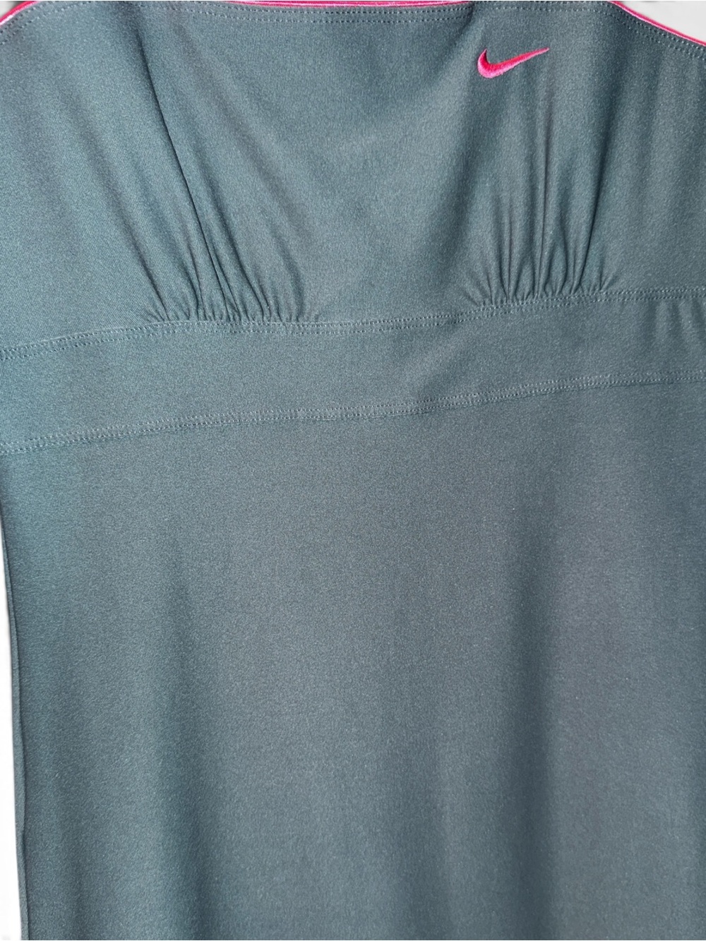 Nike Vintage (2009) Serena Williams Coral & Grey Athletic Fit Dress(French open) - Picture 5 of 7